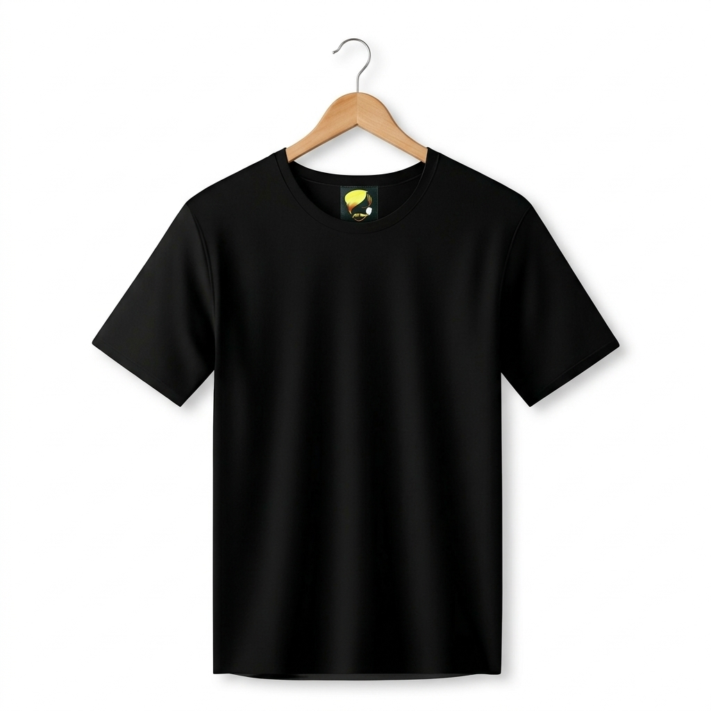 Black Basic Tee