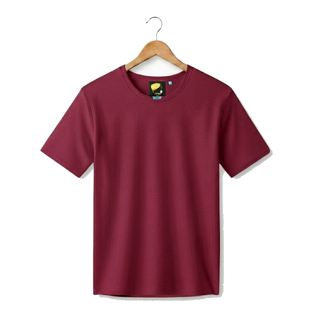 Basic Tee - Maroon