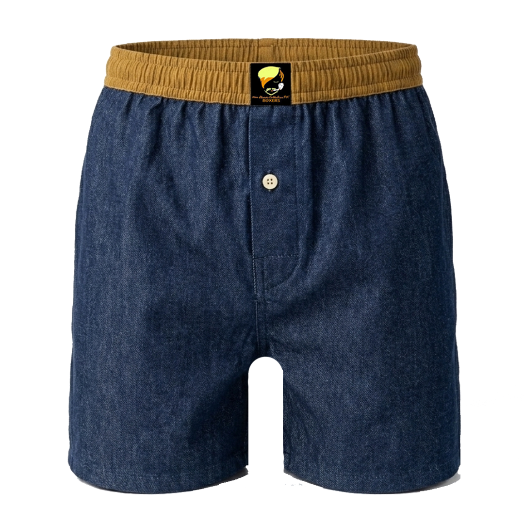 Boxer Short - Brown Belt Jeans