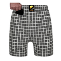 Boxer Short - Graphite Grid
