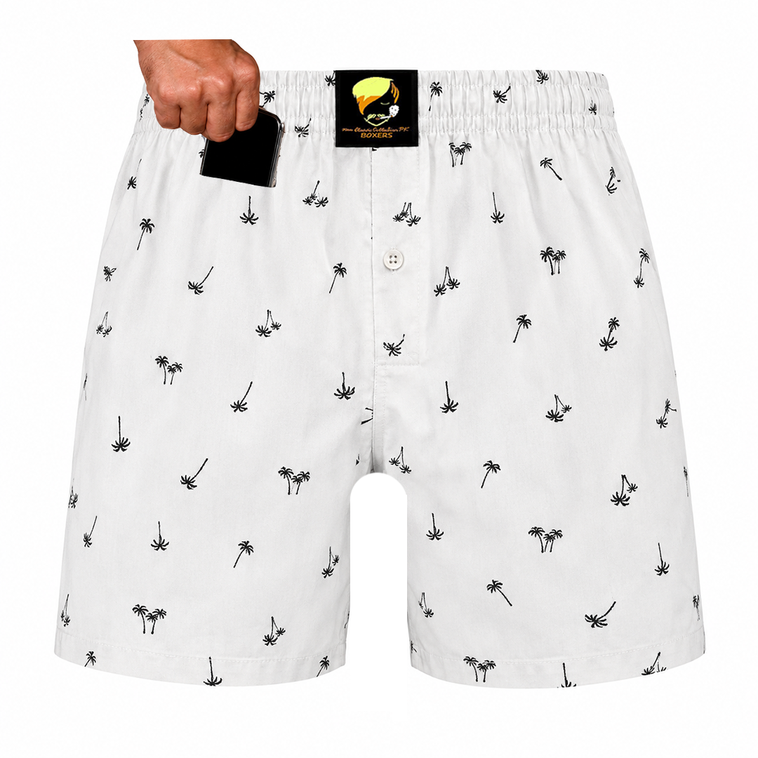 Boxer Short - Hawaiian Palm Tree