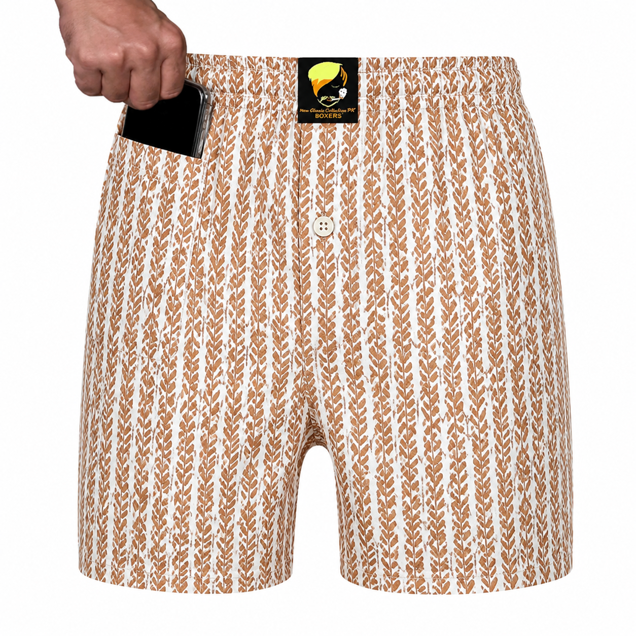 Boxer Short - Sage Leaf