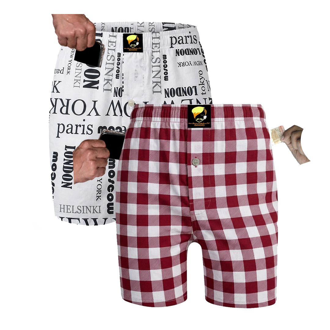 Boxer Shorts - Metropolitan - Pack of 2
