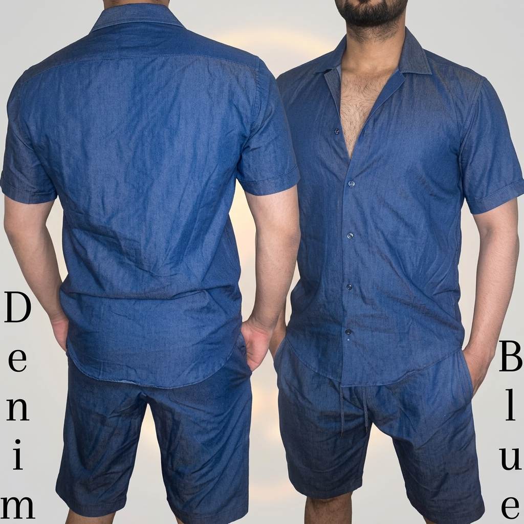 Denim Blue Coord Set