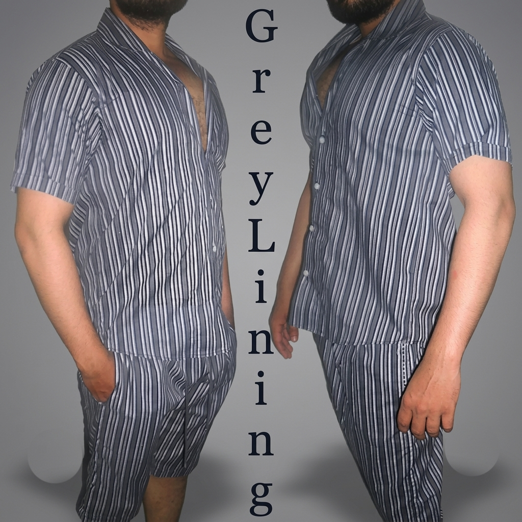 Grey Lining Coord Set