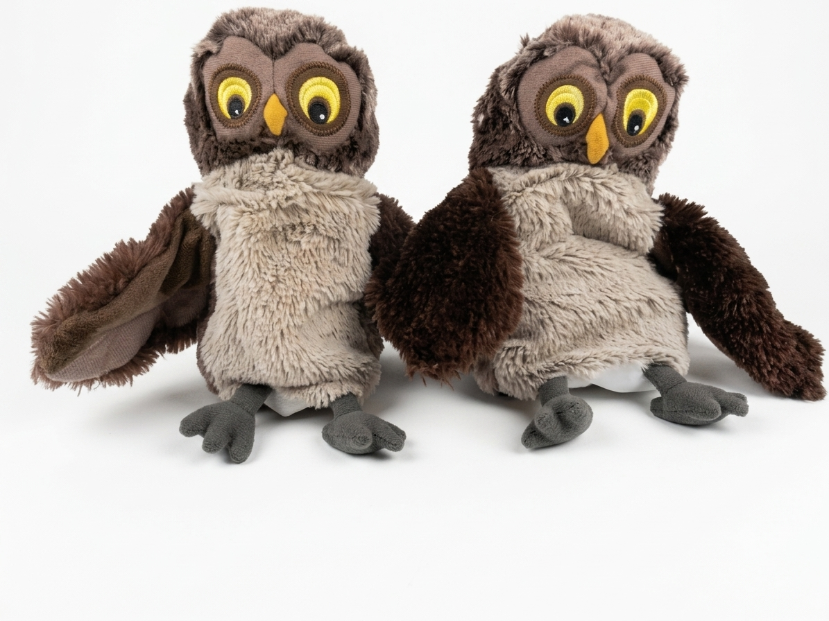 Owl Puppets Pair