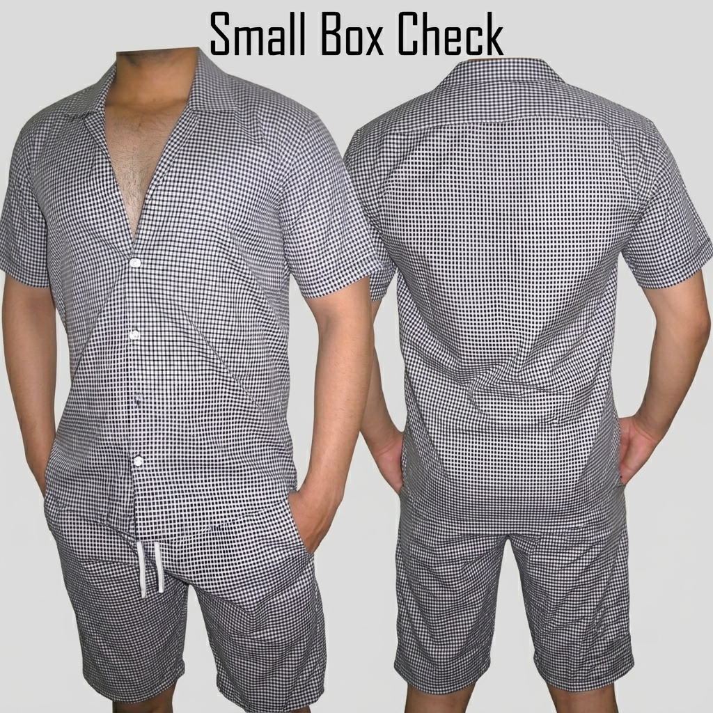 Small Box Check Coord Set